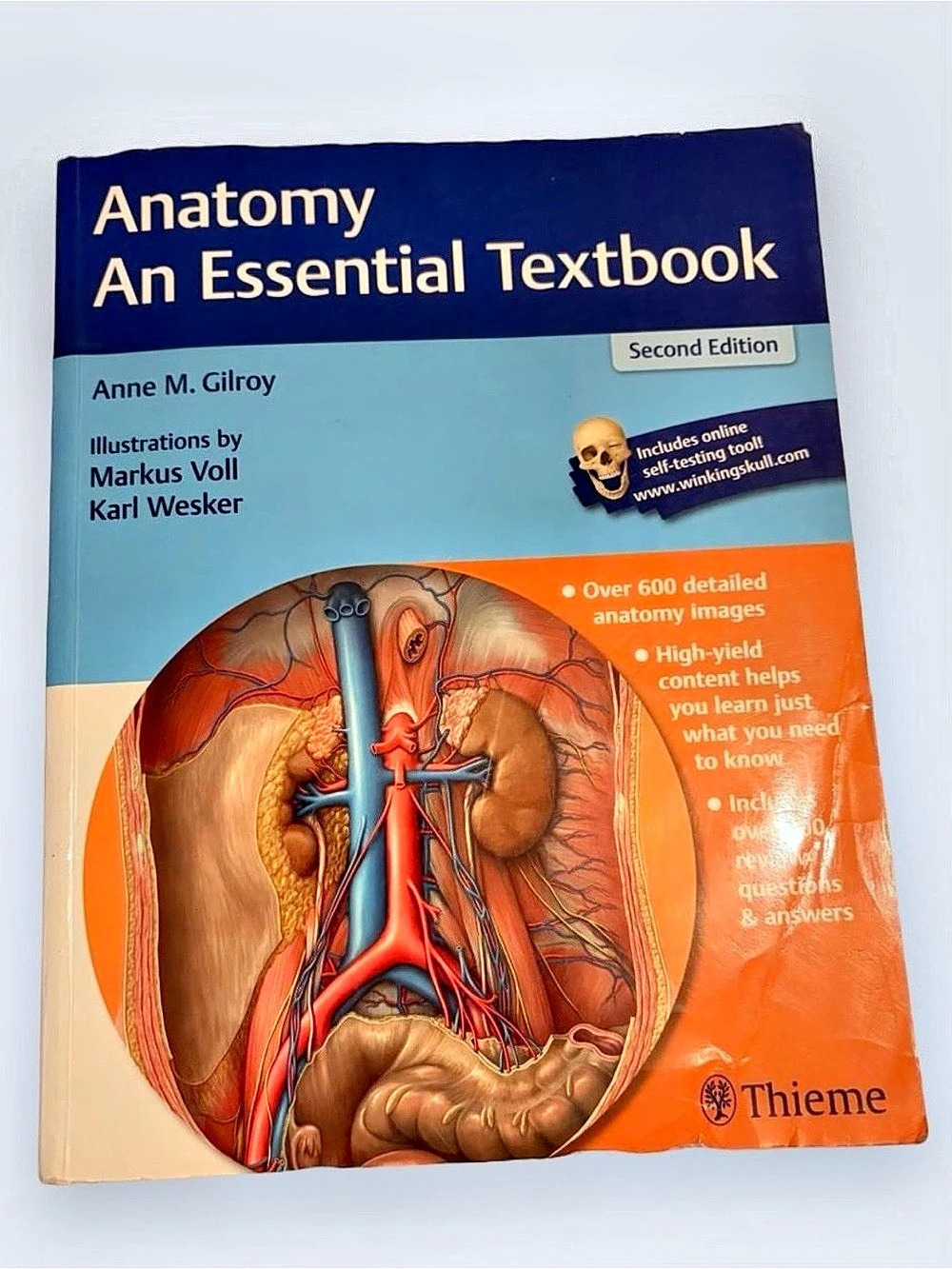 Thieme Anatomy: An Essential Textbook, Second Edition